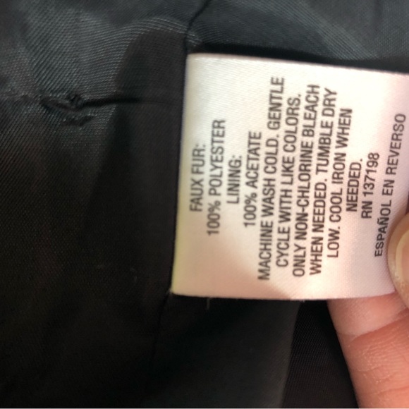 Stunning  faux fur jacket/coat in size small - Picture 4 of 5